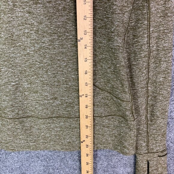 Lululemon Sz 4 Rush Hour Half Zip Athleisure Long Sleeve Stretch Athletic Shirt - Picture 6 of 11